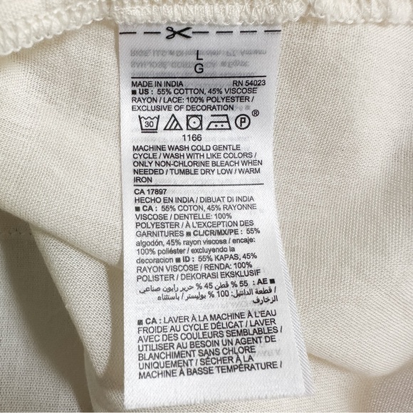 Boho Lace Top for Women•Size Large - Picture 10 of 11